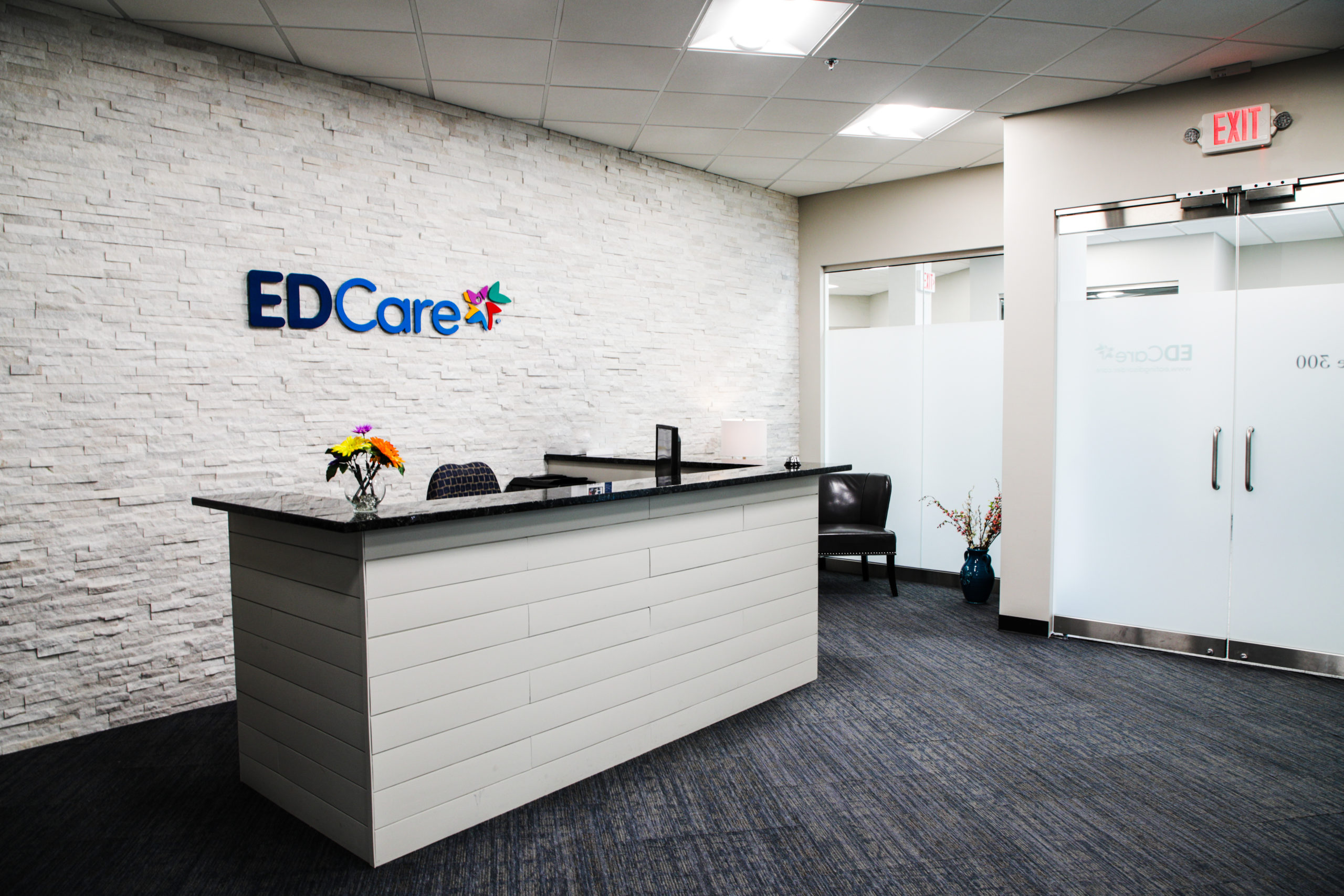 EDCare Kansas City Reception Area